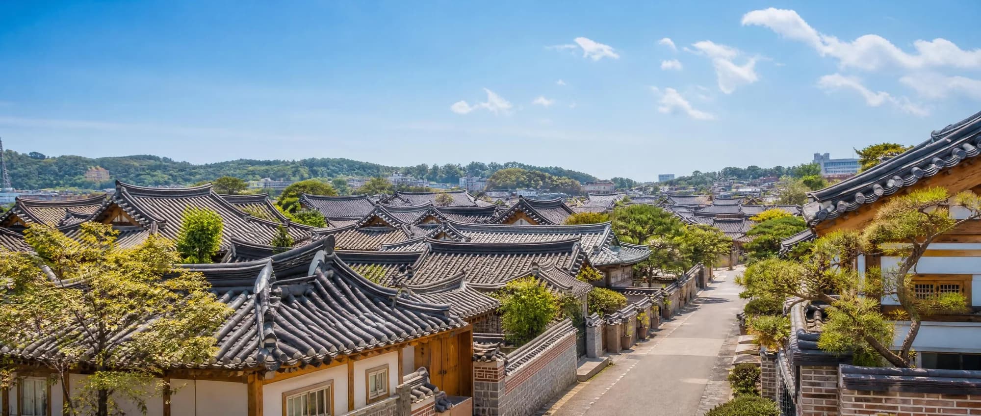 전주 한옥마을 전경